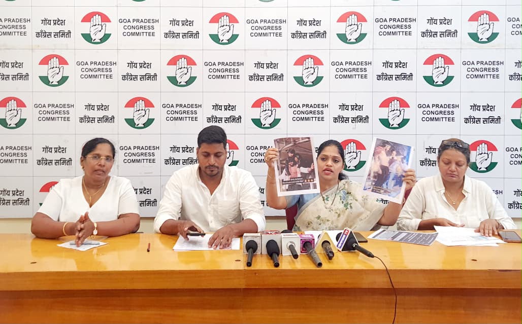 Mahila Congress Raises Serious Concerns Over Illegal Spas, Dance Bars and Women’s Safety in Goa