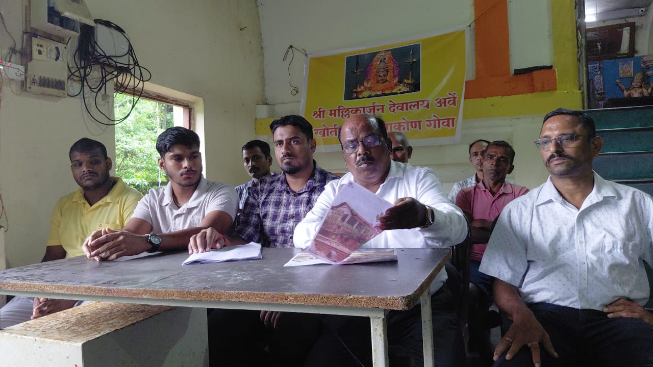 Shri Mallikarjun Temple Mahajans Urge Government to Restore Renovation Project