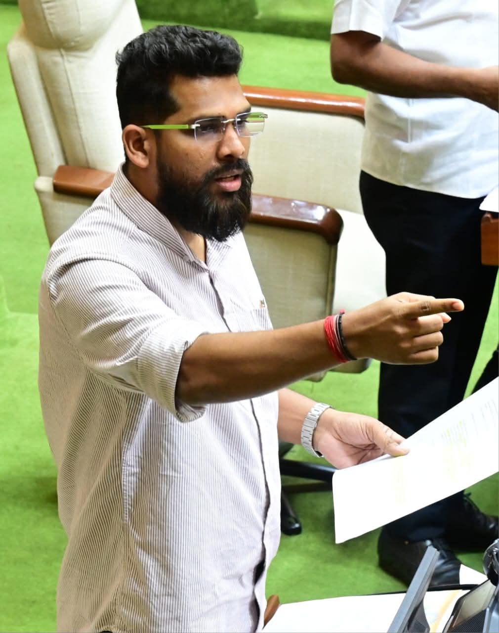 Majestic Shooting: MLA Viresh Borkar Visits Spot, Takes Stock of Situation