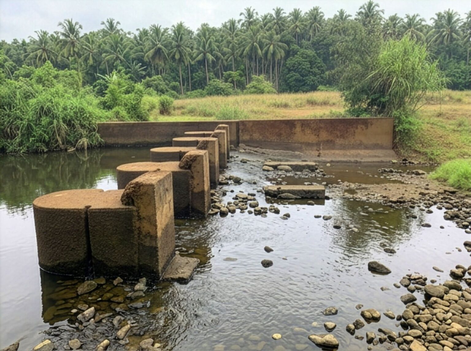 Prashant Pagi Gives WRD 15 Days to Install All Bandharas in Canacona