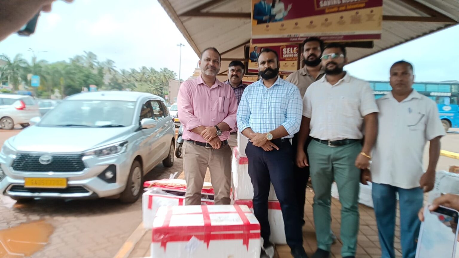 225 Kg Unlabelled Frozen Jamun Seized at Mapusa Bus Stand